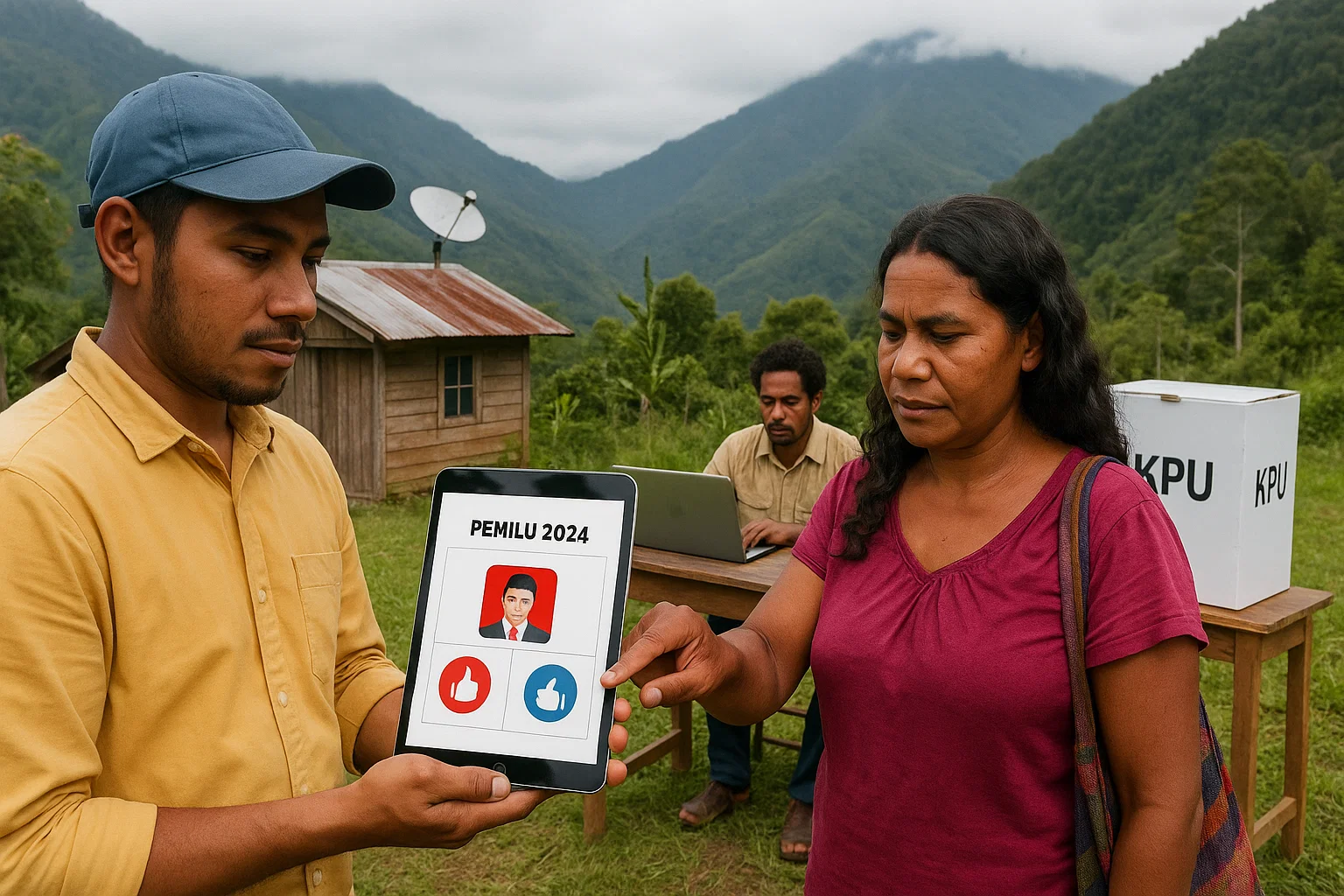 Pembangunan Infrastruktur Digital di Daerah Terpencil untuk Pemilu: Meningkatkan Akses dan Keadilan Pemilu di Seluruh Indonesia