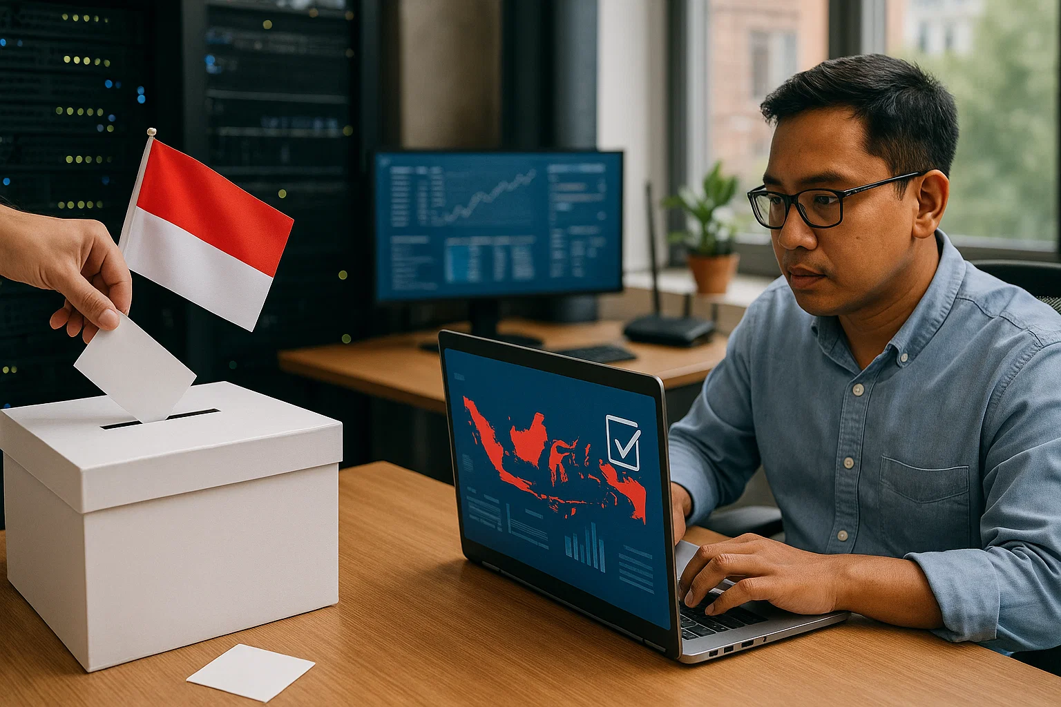 Membangun Infrastruktur Digital untuk Pemilu: Tantangan dan Peluang bagi Indonesia